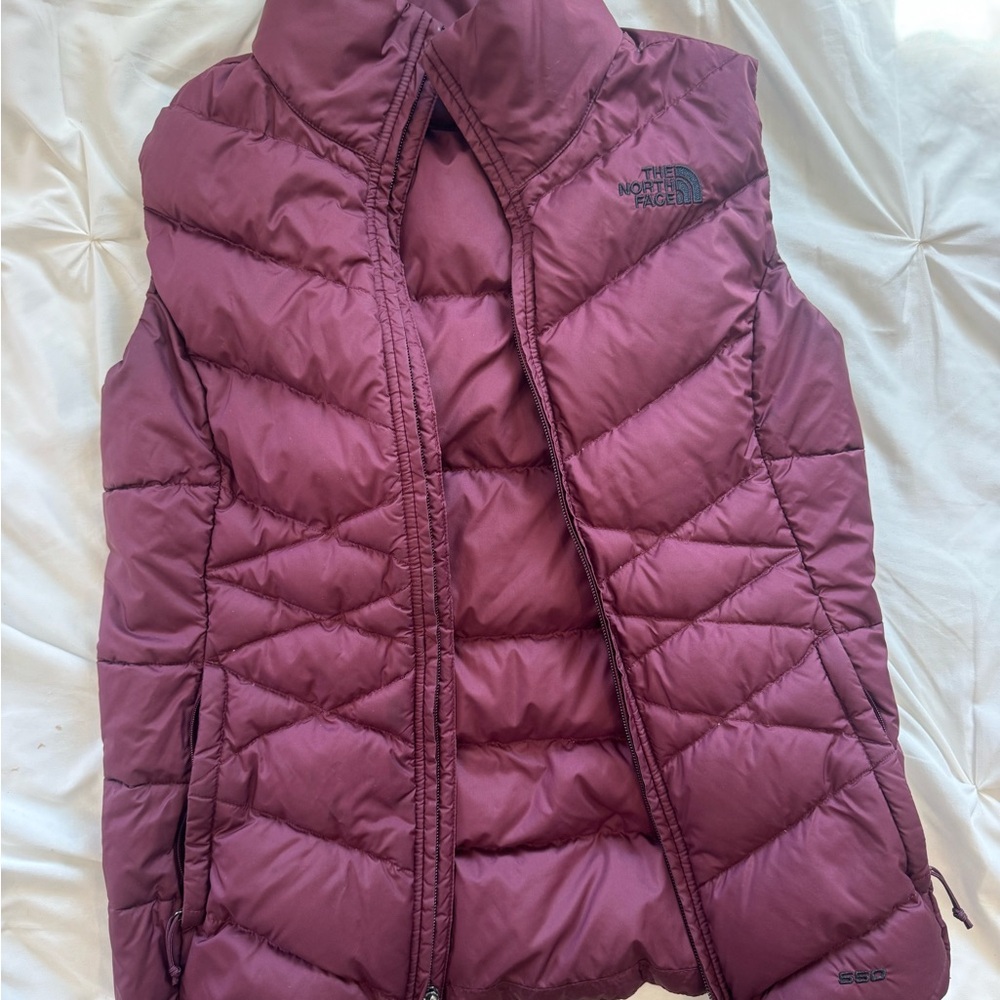 The North Face Women's Maroon Quilted Vest